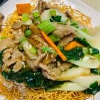 Best 124. Beef Pan-Fried Crispy Noodles in San Leandro, CA